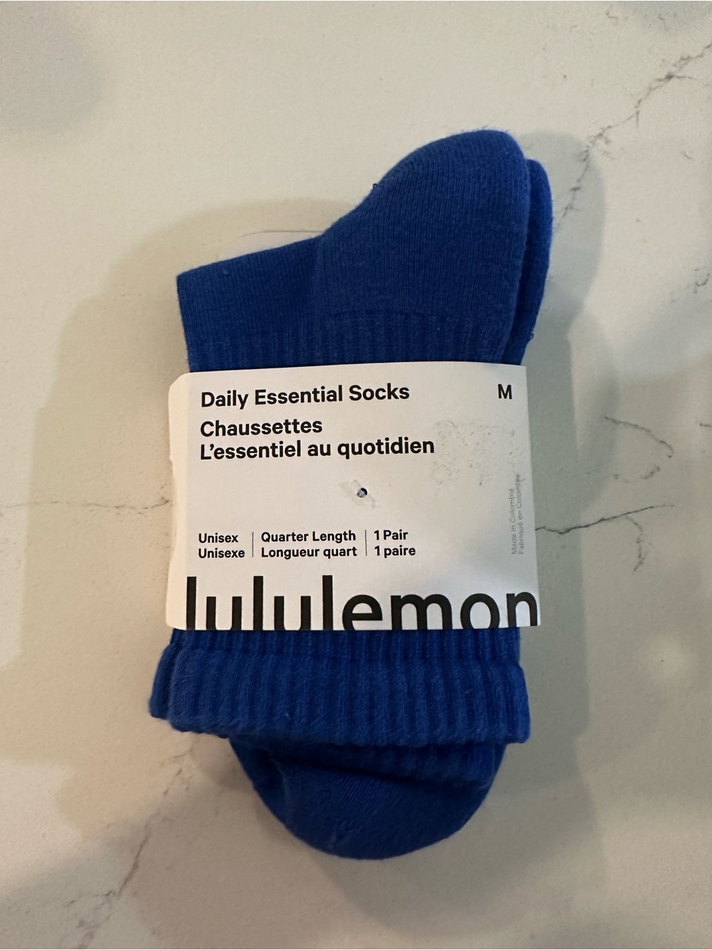 5/$25 NWT Lululemon socks